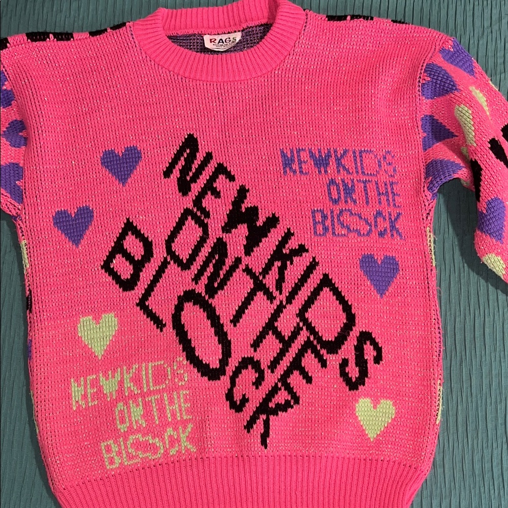 New kids on the block Graphic Sweater